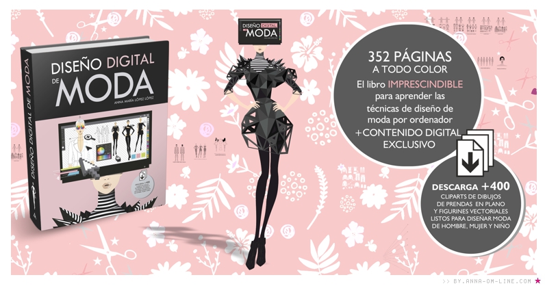 Graphic identity for the book DISEÑO DIGITAL DE MODA